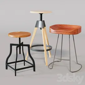 Cosmo chairs barstool jerry polubarny chair roger machinist wood stool